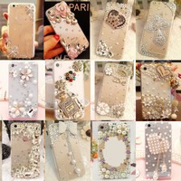 Handmade Luxury Bling Diamond Rhinestone Case Cover for iPhone 12 Pro Max 11 XR
