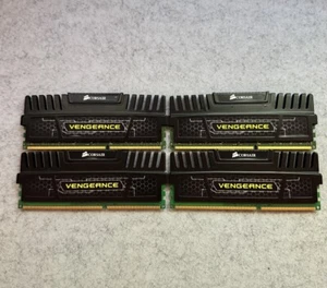 Corsair Vengeance DDR3 16GB (4x4GB) 1600MHz PC3-12800 Desktop RAM Memory DIMM - Afbeelding 1 van 3