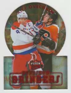 Tarjeta troquelada Alexander Ovechkin 2014-15 Fleer Ultra GONGSHOW GRINDERS #CG-10 - Imagen 1 de 2