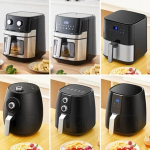 Air Fryer Oil Free Cooker Kitchen Healthy3.8L /5L/6.5L 1450W Friying Chips Oven - Picture 1 of 101