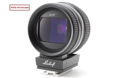 [Top MINT] Linhof Universal View Zoom Finder 4x5 9x12 From JAPAN - Image 1 of 4