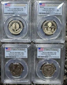 2024 S $1 American Innovation FS Proof Set PCGS PR70 - Picture 1 of 6