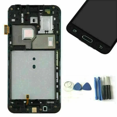 For Samsung Galaxy J3 2016 SM-J320FN LCD Display Digitizer Touch Screen Frame SK - Image 1 of 4