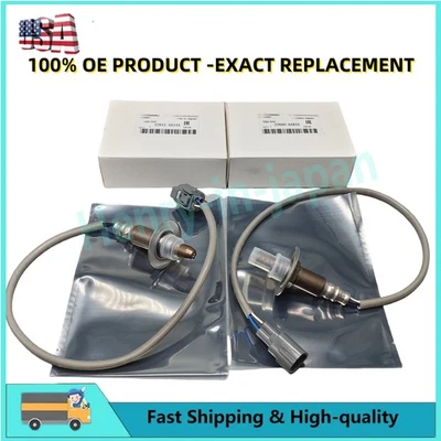 OEM 2PCS Front & Rear Oxygen O2 Sensor Fit 2010-2012 Subaru Legacy Outback 2.5L - Image 1 of 4