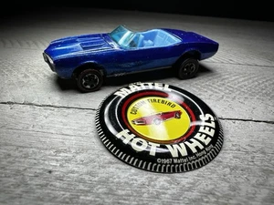 Vintage Hot Wheels Redline 67 Custom Firebird HK Blue With LT Blue/ Int - Picture 1 of 13