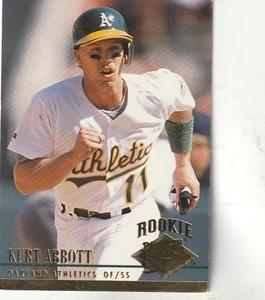 FREE SHIPPING-MINT-1994 Ultra #104 Kurt Abbott Oakland Athletics - Picture 1 of 1