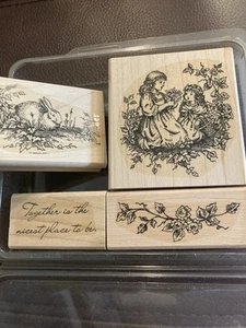 Stampin Up Set Tender Toile - Picture 1 of 7