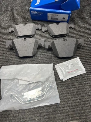 Conjunto de pastilhas de freio a disco - Priority One cerâmica BPR Bendix CFC919 - Imagem 1 de 4