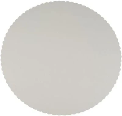 PAPSTAR 10 Tortenunterlagen, Pappe, Rund, Ø 30 cm, weiß mit Wellenschliff, 81195 - Bild 1 von 4