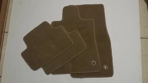 OEM GM 2013 -2018 Cadillac ATS OEM Front & Rear Carpet Floor Mats Light Brown - Picture 1 of 1