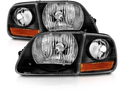 Juego de faros para Ford F150 1997-2003 Anzo 69527YKCQ 1998 1999 2000 2001 2002 Foto 1 de 2
