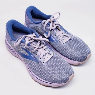 Brooks Adrenaline GTS 22 Mujer 10.5 B Zapatos Entrenador para Correr Azul Lila Púrpura Foto 1 de 4