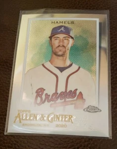 2020 Topps Chrome Allen Ginter #163 Cole Hamels Base Card Atlanta Braves - Picture 1 of 2