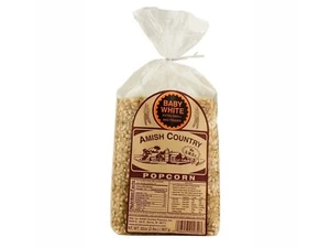 Baby White Popcorn (2) 2 Pound Retail Packages Popcorn Kernels Free Shipping - Picture 1 of 1