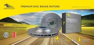 Front Disc Rotors for Peugeot 308 1.6L 08/2010-09/2014 302mm 302mm - Picture 1 of 5