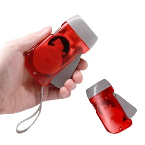 3LEDs Flashlight With Hanging Rope Rechargeable Light Security Torch Yellow - Picture 1 of 10