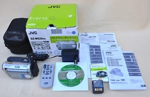 BOXED WORKING & TESTED JVC EVERIO GZ-MG22AG CAMCORDER 20GB DIGITAL VIDEO CAMERA - Picture 1 of 10