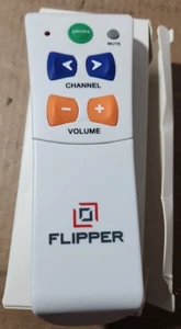Universal Remote FLIPPER Big Button TV Remote Control for 2 Devices - Picture 1 of 4