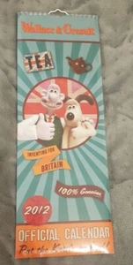 Official Wallace & Gromit 2012 Slim Calendar by Danilo Promotions Limited... - Picture 1 of 5