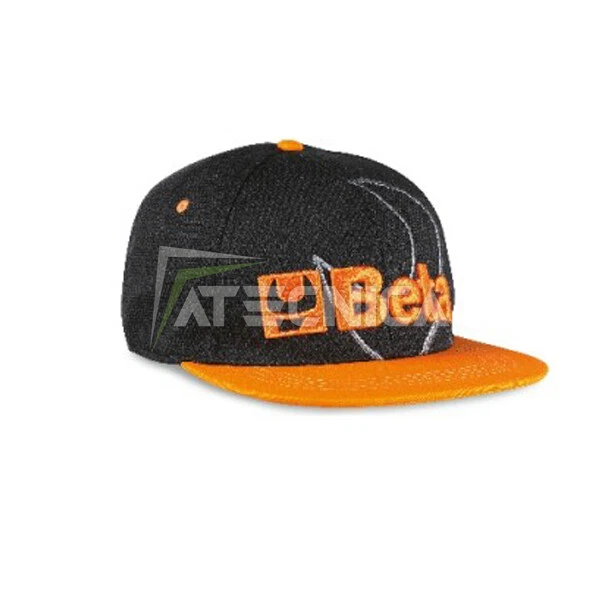 Cappello con visiera piatta racing flat Beta 9525F regolabile - Immagine 1 di 1