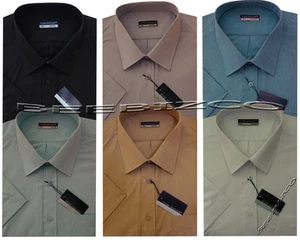 Nueva Camisa de Verano de Mangas Cortas Talla King para Hombre 3XL - 6XL de Tom Hagan - Imagen 1 de 18