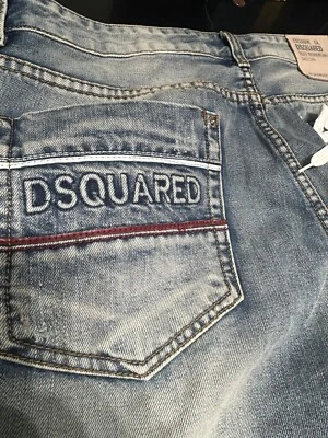 Nuevos Pantalones Cortos de Denim Cuadrados Talla 36 NOS Foto 1 de 4