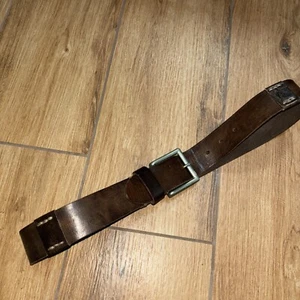 Cinturón Boho Western de Cuero Banana Republic Marrón Unisex Talla 36 - Imagen 1 de 9