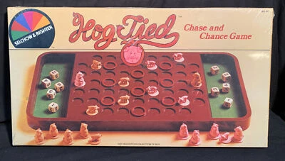Juego de persecución y azar vintage 1981 Hog Tied Selchow And Righter sin abrir Foto 1 de 4