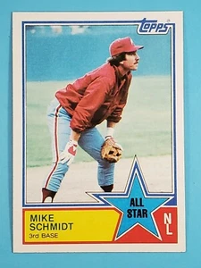 1983 Topps All-Star Mike Schmidt Philadelphia Phillies #399 ⚾ - Picture 1 of 2
