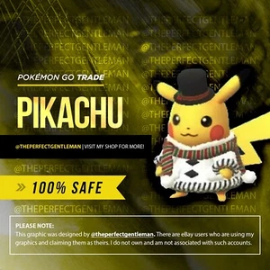 Disfraz de Pikachu Holiday Pokemon #025 GO Gen 1 Kanto - Imagen 1 de 4