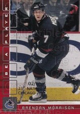 2001-02 BAP Memorabilia National Chicago Ruby #58 Brendan Morrison