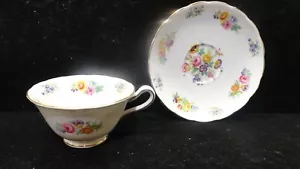 Vintage Tea Cup W/Saucer Grosvenor Bone China Jackson and Gosling - Picture 1 of 9
