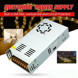 12 V Regulated Switching Power Supply LED Driver 360W 30A DC Transformer - Picture 1 of 12