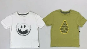 Boy's Volcom Basic Fit Cotton/Poly Short Sleeve T-Shirt - Picture 1 of 3