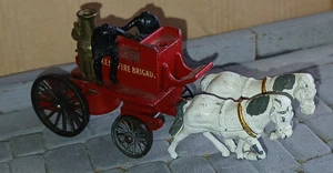 Matchbox Lesney Models of Yesteryear #4 Shand Mason Horse Drawn Fire Engine KENT - Imagen 1 de 7