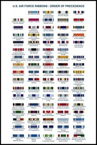 U.S AIR FORCE RIBBONS REGULATION  AWARDS MEDALS GIFT PIN UP ATTACHMENTS WOW - Picture 1 of 123