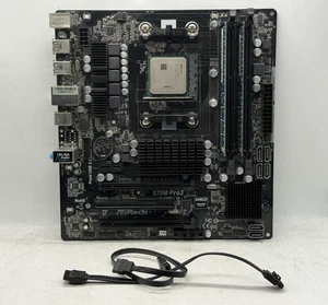 ASRock 970M PRO3 mATX AM3+ AMD FX-8320 8GB DDR3 RAM NO IO SHIELD - Picture 1 of 8
