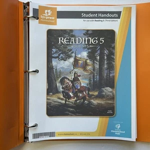 BJU Press Reading 5 Quests Student Handouts Homeschool Curriculum 452391 - Picture 1 of 17
