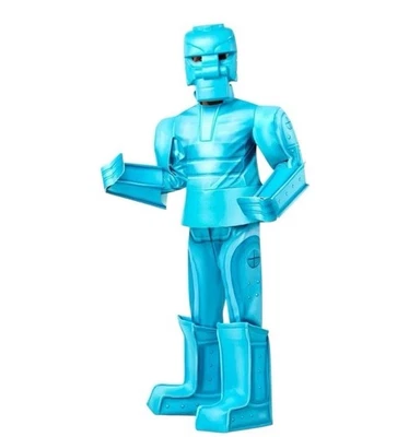 Rock Em Calcetín Em Robots Niño Azul Bombardero Halloween Disfraz Niños 8, Mediano Foto 1 de 4