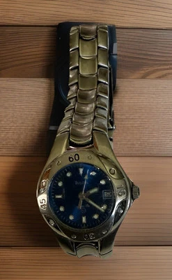 Bulova Marine Star Midnight Blue Mother of Pearl Diamond Dial Ladies Watch - Image 1 of 4