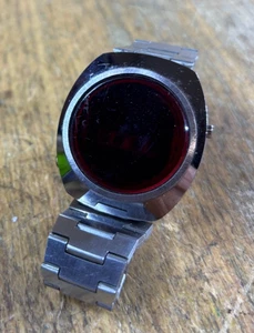 Relojes digitales para ordenador LED años 70 vintage no funcionan LEER INFORMACIÓN ANTES DE COMPRAR - Imagen 1 de 9