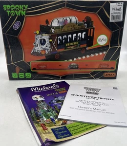 Lemax Spooky Town Trolley 44749 Jekyll Hyde Line Wretched Halloween Village work - Picture 1 of 7