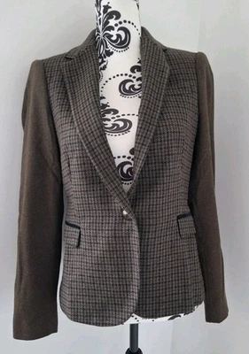 Blazer Tweed Talla Pequeña Zara Como Nuevo Foto 1 de 4