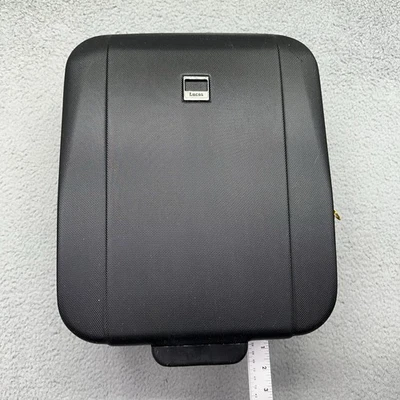 Lucas Equipaje Rígido Debajo del Asiento Negro Ligero Bolsa de Transporte 15”x14”x7” Foto 1 de 4