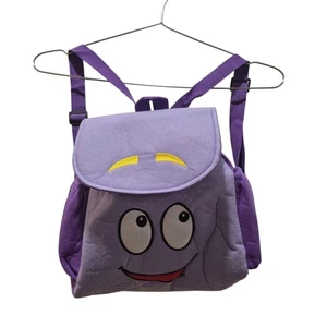 Dora The Explorer Purple Backpack With Map Rescue Bag Kids Children School Bag - Picture 1 of 5