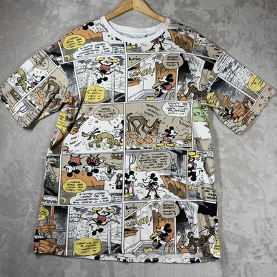 Max Moda Disney Colaboración Mickey Mouse Tira Cómica AOP Unisex Niños XL (15-16 años) Foto 1 de 4