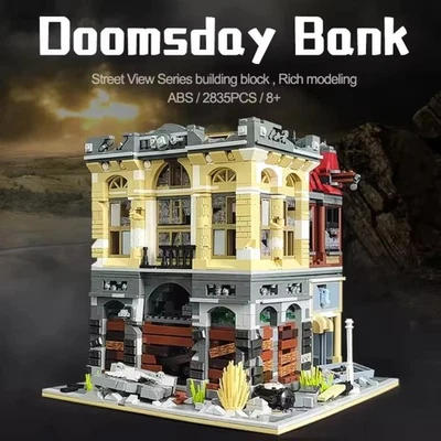 Creator Expert Brick Bank Doomsday building blocks birthday Xmas gift 2835 pcs - Image 1 of 4