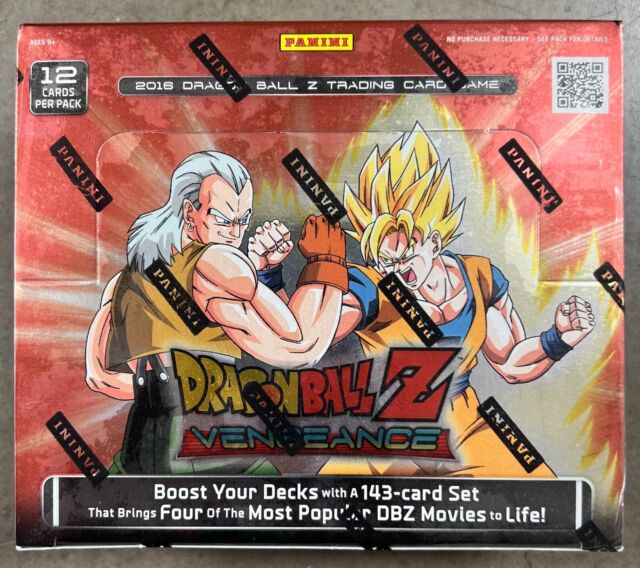 Dragon Ball Z Movie Collection Panini TCG Game Booster 12 Card Pack DBZ x1