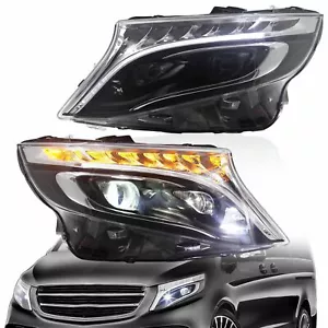 VLAND LED Scheinwerfer für Mercedez Benz Vlasse/Vito W447 MPV 2014-19 2020 Paar - Bild 1 von 8