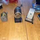 VINTAGE LOT OF BOSTON CHAMPION PENCIL SHARPENERS GOOD WORKING CONDITION